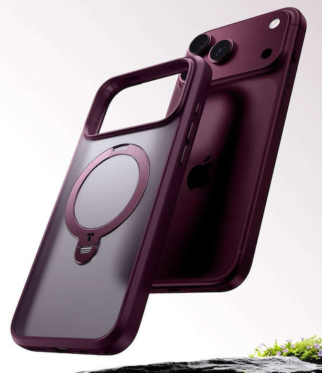 Torras Ostand Q3 Spin Magsafe Purple Mobile Phone Case For Iphone 18 Pro Max/17 Pro Max