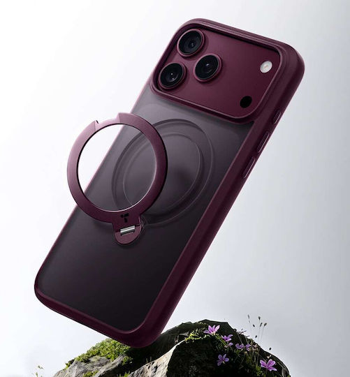 Torras Ostand Q3 Spin Magsafe Purple Mobile Phone Case For Iphone 18 Pro Max/17 Pro Max