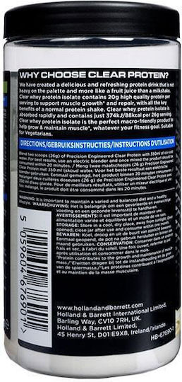 Clear Protein Whey Protein with Lemonade Flavor 364gr