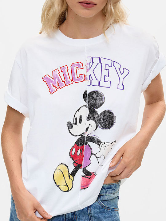Damen T-Shirt Weiß