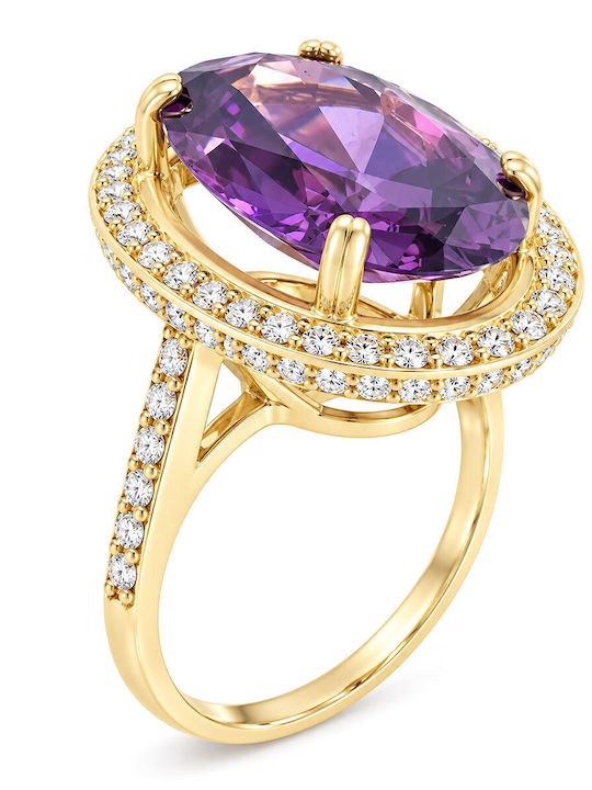 Xryseio Einzelstein aus Gold 14K
