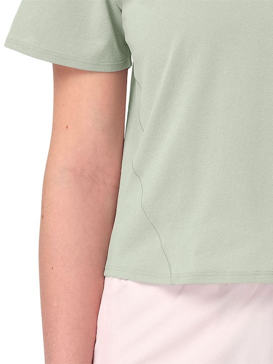 Trackline Ss Women's Sports T-shirt Khaki