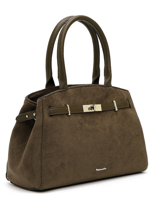 Martina Damen Schultertasche Grün
