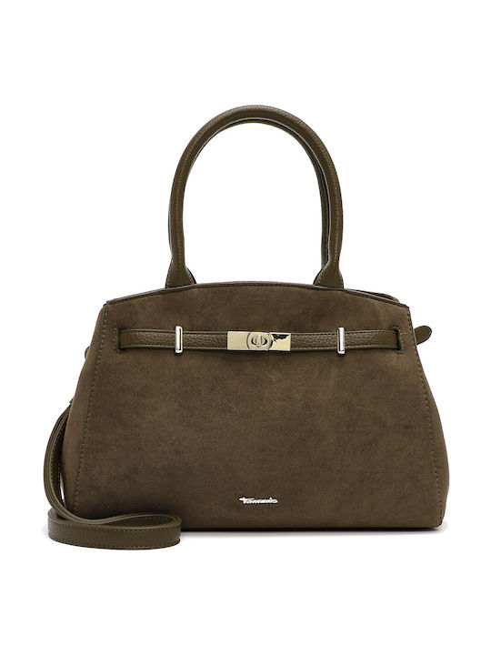 Martina Damen Schultertasche Grün