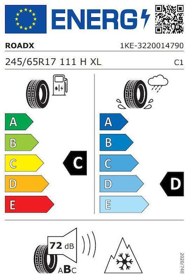 Roadx Rxquest-at21 Summer Tire 245/65r17 111h