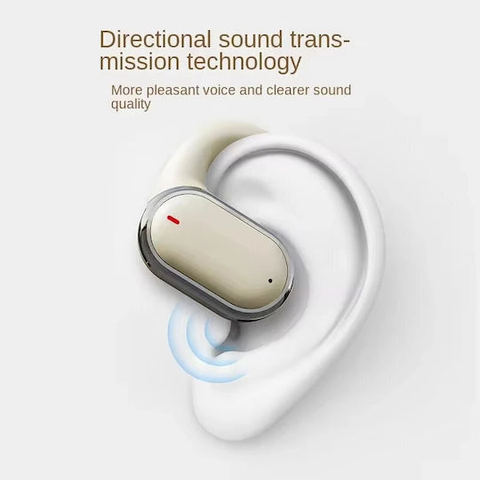 CYXG X93 Open Ear Bluetooth Handsfree Ακουστικά με Θήκη Φόρτισης Χρυσά