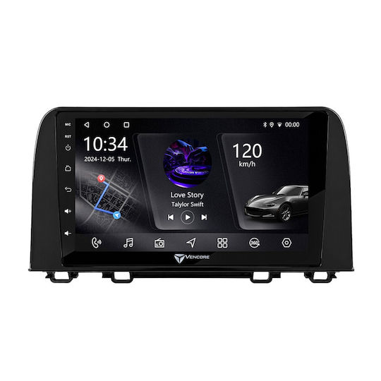 VenCore Auto-Audiosystem für Honda CR-V 2017-2022 mit Touchscreen 9" Bluetooth USB AUX Eingebautes Wi-Fi GPS Apple CarPlay Android Auto