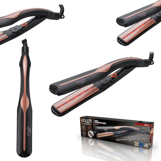AD 2318 Hair Straightener for Curls & Hair Straightening with Ceramic Plates
