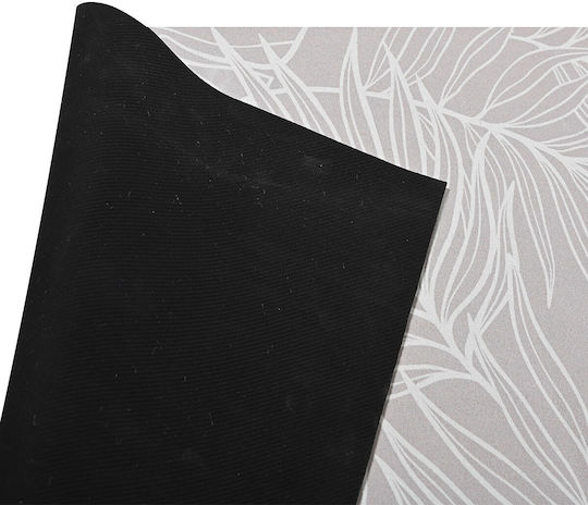 Pol Carpets Leaf Αντιολισθητικό Χαλί Ορθογώνιο Γκρι 60x130cm