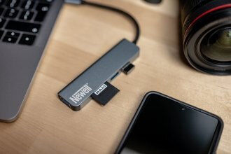 Newell USB Hub 5 Ports USB 2.0 with USB-C / USB-A Grey