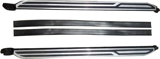 Seiten Schritte Bases Dacia Duster 2018-2023 2 Stück Aluminium