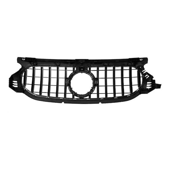 Μάσκα Mercedes-benz Gla H247 20-23 Standard Προφυλακτήρα Gt Panamericana Look Γυαλιστερή Μαύρη 1 Τεμάχιο