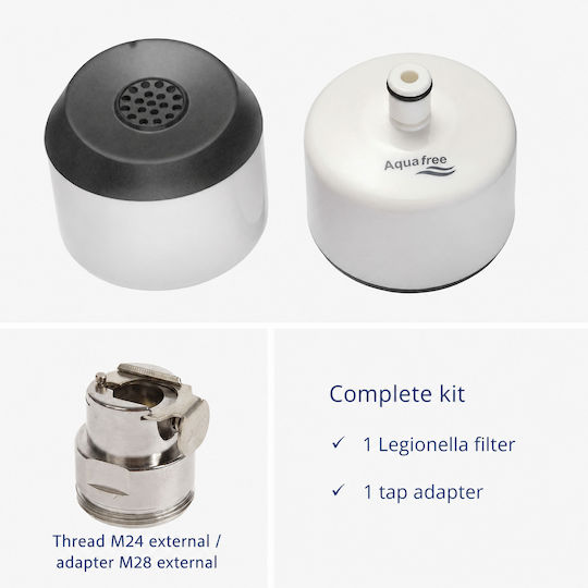 Aqua Free Neo Lean Legionella Log 7 Filtru de apă pentru bateria robinetului