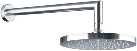 Armando Vicario Slim για Ντουζιέρα 2 Εξόδων Inox Ασημί
