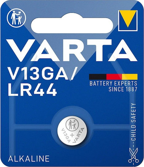 Varta LR44/AG13 Button Battery 1 Piece Blister