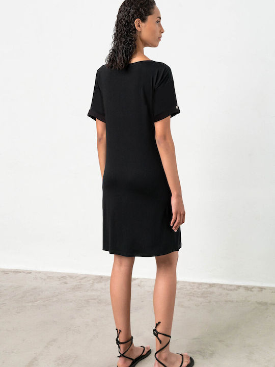 Summer Midi Dress Black
