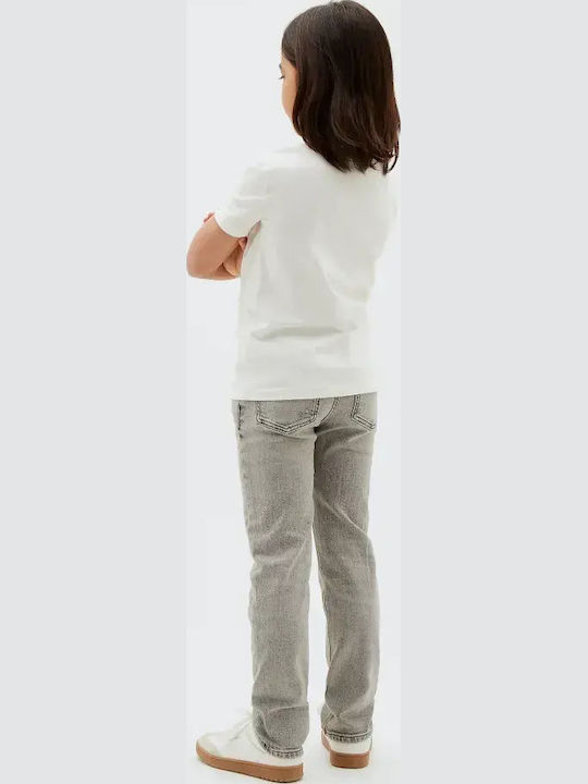 Calvin Klein Blugi Pentru Copii Pantalon Gri Calvin Klein Blugi Pentru Copii Pantalon Gri
