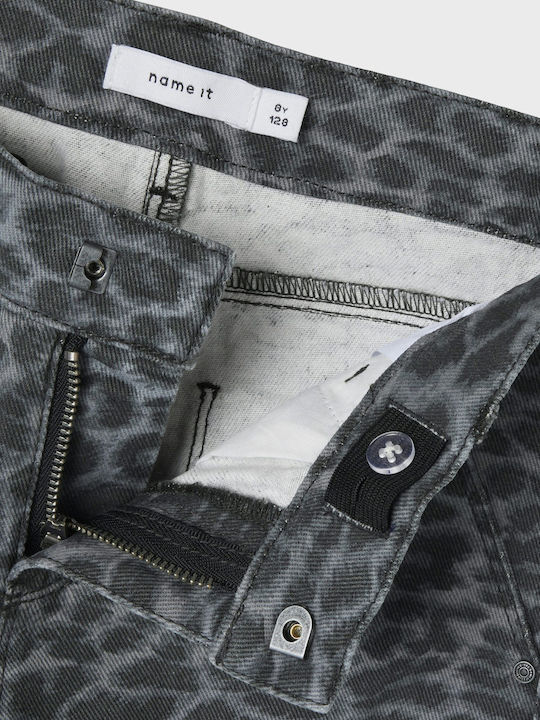 Kids' Grey Jeans Trousers