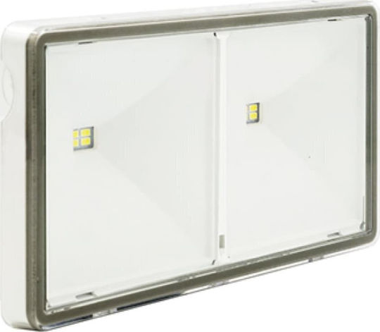 TM Technologie LED Exit Emergency Light Battery Powered Ontec
