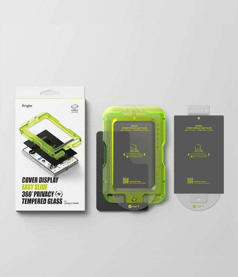 Ringke Easy Slide 360 Privacy Tempered Glass 2τμχ (Galaxy Z Fold8)