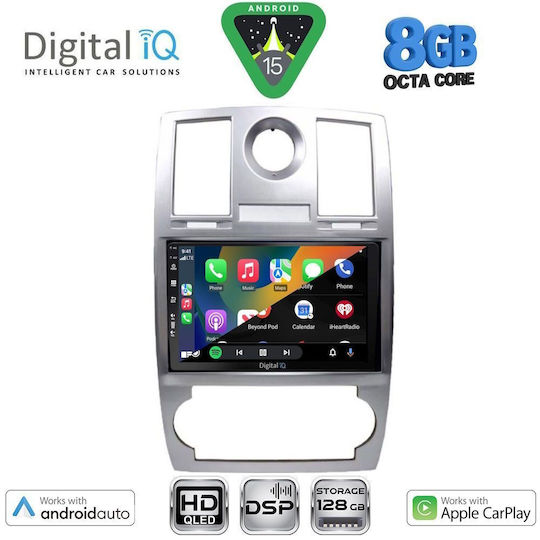 Digital IQ Ηχοσύστημα Αυτοκινήτου Chrysler 300C 2005-2010 (Bluetooth/USB/WiFi/GPS/Apple-Carplay/Android-Auto) με Οθόνη Αφής 9"