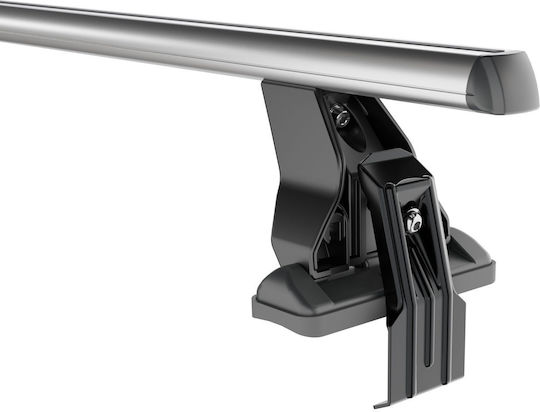 Menabo Komplettes Set Autodachträger Aluminium Omega L 130 cm Silber Ford Mondeo IV 4 Türen 2014>-2 Stück 9980 Mb+13470 Mb Mp.fo.13470/mb-omgs-8