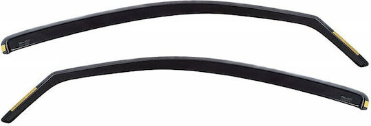 Heko Set deflectoare de vânt Dark Fime pentru Opel Astra 3D 2005+ GTC 2buc