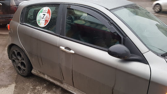 Heko Комплект Ветробрани Dark Fime за Alfa Romeo Алфа 147 2бр