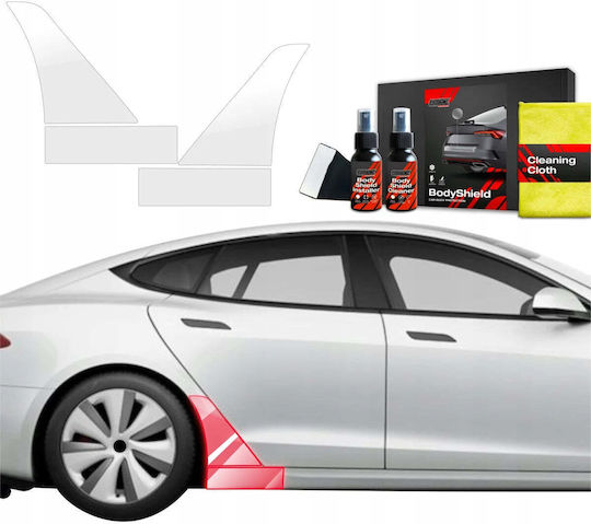Grizzglass Protective Film Wheel Arches Grizzglass Bodyshield Tesla Model S 2023-2025 4in1