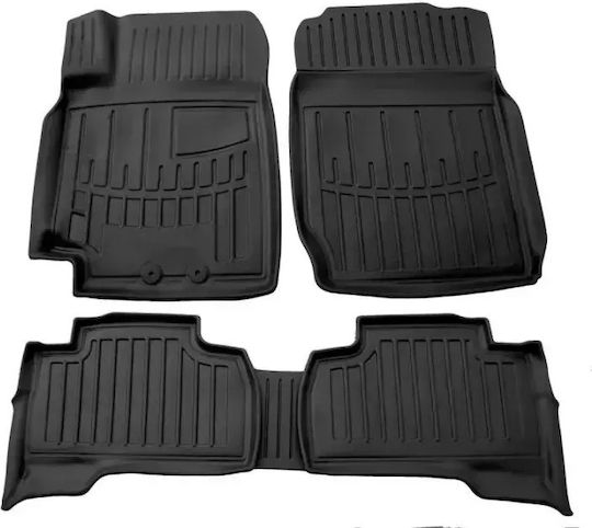 Race Action Car Mats Suzuki Grand Vitara Jt 2005-2017 5-Door Rubber Raised Sides Fasteners Passenger Cars 5 Pieces 5021045/st
