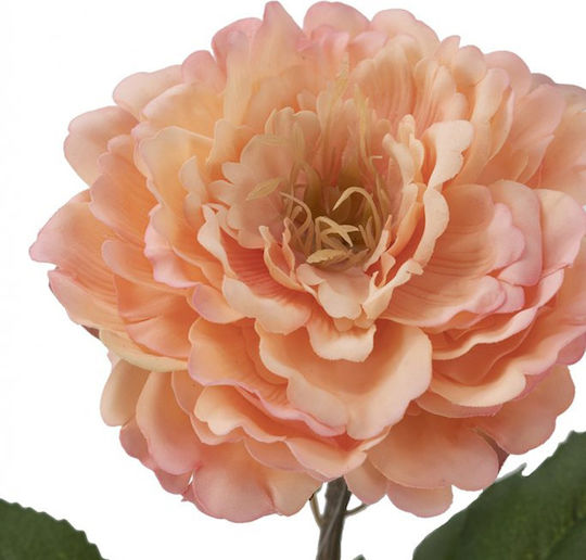 Изкуствено Декоративно Клон Peony Коралов 98см Artekko