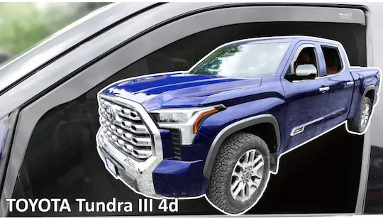 Heko Car Windbreakers Windows Toyota Tundra Crewmax Xk70 2021 > 4 Door Material Acrylic Smoke 4 Pieces Anemset29691 Anem.set29691