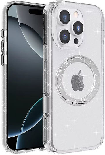 Θήκη Glitter Ring Magline 1,5mm Mobicase Iphone 17 Διαφανές