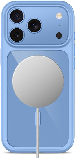 Tech-Protect Magone Rückseite Umschlag mit Gehärtetem Glas 0,3 mm Hellblau (iPhone 18 Pro Max / 17 Pro Max)