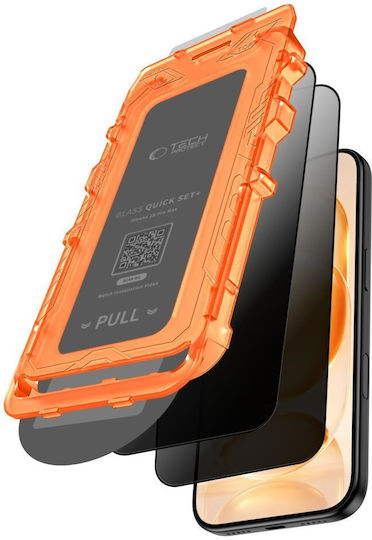 Szkło de Confidențialitate Tech-Protect Quick Set Spy+ 2 bucăți Iphone 18 Pro Privacy 5906302341214
