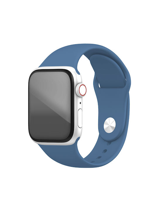Devia Deluxe Series Sport Armband Silikon mit Pin Blau (Apple Watch 38/40/41/42mm) 324826