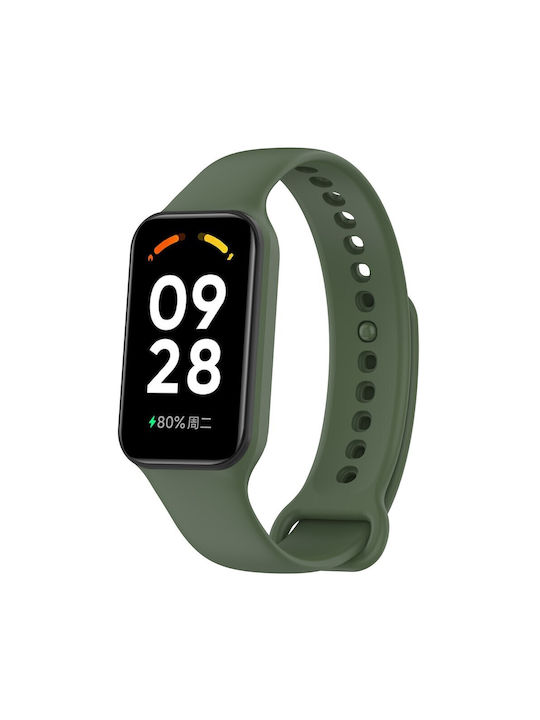 Σιλικόνη Λουράκι Xiaomi Redmi Smart Band 2 Xiaomi Smart Mi Band 8 Active Πράσινο Σιλικόνη Λουράκι Xiaomi Redmi Smart Band 2 Xiaomi Smart Mi Band 8 Active Πράσινο