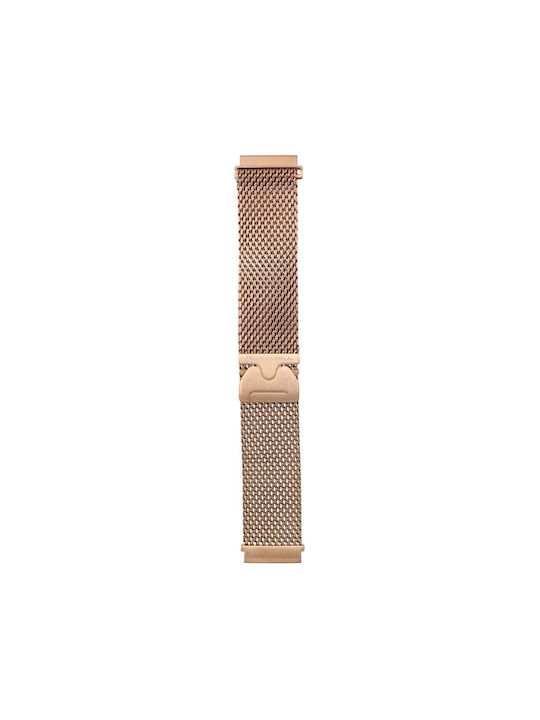 Forcell Λουράκι Ανοξείδωτο Ατσάλι Χρυσό (Samsung Galaxy Watch)