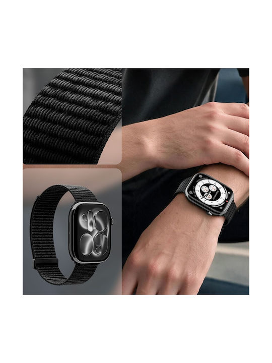 Spigen Wbf01 Band Apple Watch 8 9 10 11 Se Ultra 44 45 46 49 Mm Black 8800337249620