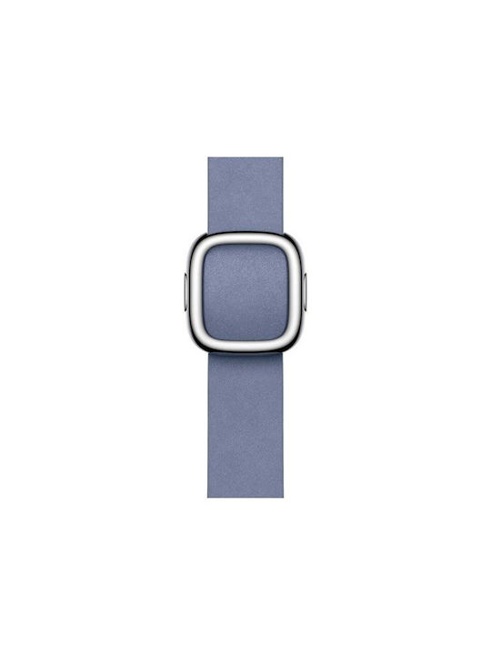 Apple Modern Buckle - Small Curea Piele Lavender Blue (Apple Watch 38/40/41/42mm)