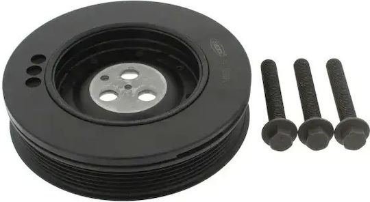 Corteco Crankshaft Pulley 5 Ribs 6pk Ford Mondeo Iii Transit Jaguar X-type I 2.0d/2.2d 08.00-12.09