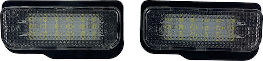 Φώτα Πινακίδας LED Mercedes-Benz C Class / CLS Class / E Class 2τμχ