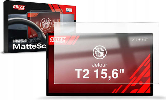 GrizzGlass Folie Mată de Protecție pentru Ecran Cardisplay Protection Jetour T2 15 6'' 2025-2026