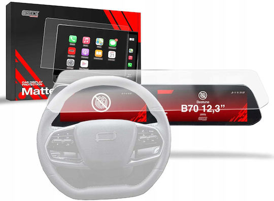 Grizzglass Folie Mată Grizzglass Protecție Cardisplay Bestune B70 12.3" 2025
