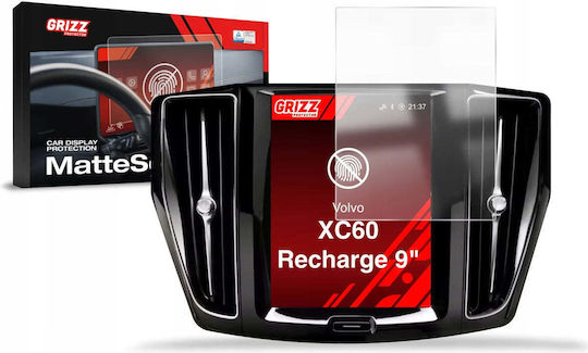 GrizzGlass Folie Mată de Protecție a Ecranului Cardisplay Protection Volvo Xc60 Recharge 2020-2025