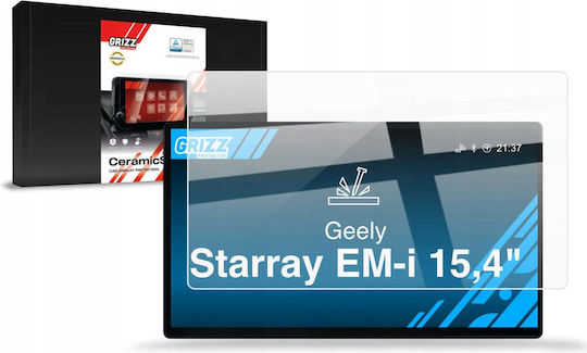 Grizzglass Ceramic Film Grizzglass Cardisplay Protection Geely Starray Em-i 15.4" 2025-2026