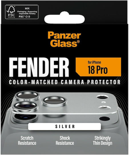 Panzerglass Fender Ip 18 Pro Silver Camera Protection