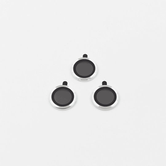 Tfo Комплект стъклени протектори за камера iPhone 18 Pro Сребрист