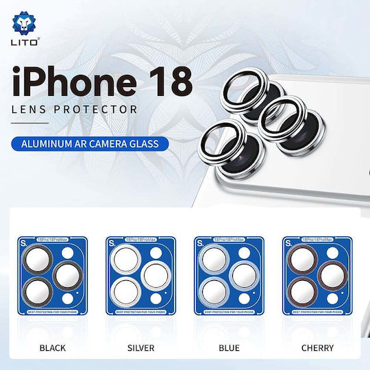 Lito S+ Camera Glass Protector Iphone 18 Pro Iphone 18 Pro Max Black