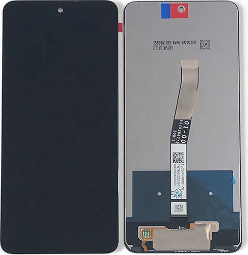 Screen Lcd+touch with Touch Mechanism and Frame for Xiaomi Redmi Note 9 (Black)